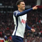 Liga Inggris 2024-2025: Manchester United 0-3 Tottenham Hotspur