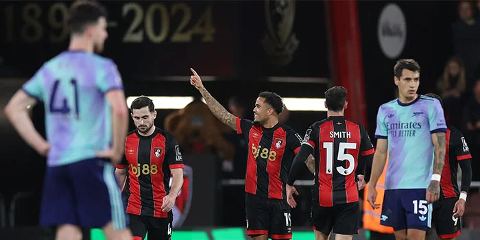 Liga Inggris 2024-2025: Bournemouth 2-0 Arsenal