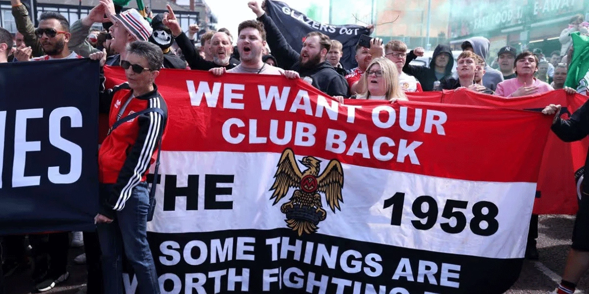 Demonstrasi Besar The 1958 Akan Sambut Laga MU Lawan Fulham